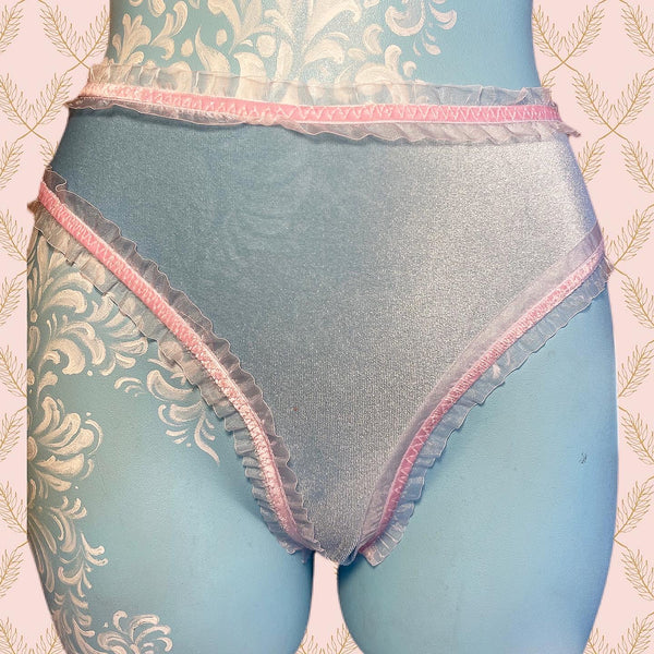 SIMPLE VELVET PANTIES•Mid Rise