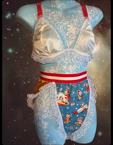 SET• Space Cadet Panties & Matching Bralette